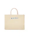 Marni Large "east/west" Tote Bag - Cream