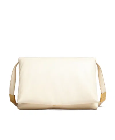 Marni Large Prisma Bag In White