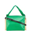 Marni Leather 2way Handbag In Green