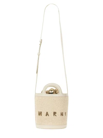 Marni Leather And Fabric Stylish Bag