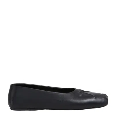 MARNI MARNI SEAMLESS LITTLE BOW BALLET FLATS