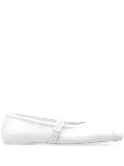 MARNI LEATHER BALLET FLATS