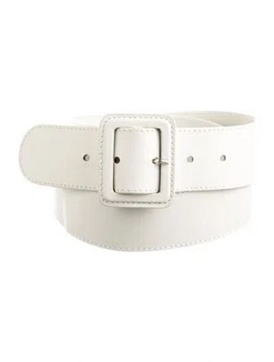 Pre-owned Marni Leather Belt In Neutral