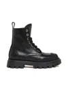 Marni Leather Boots In Multi
