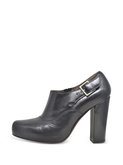 Pre-owned Marni Leather Boots In Black