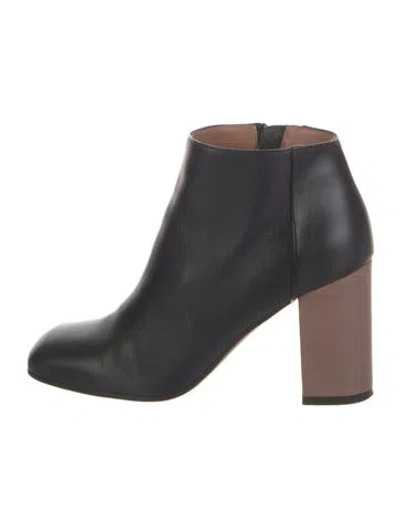 Pre-owned Marni Leather Boots In Black