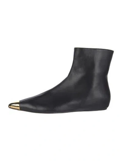 Pre-owned Marni Leather Boots In Black