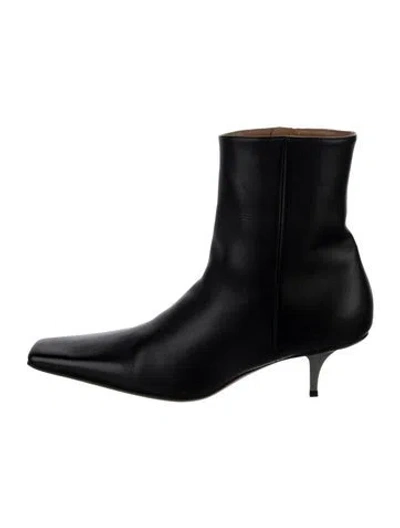 Pre-owned Marni Leather Boots In Black