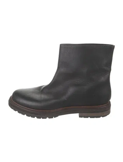 Pre-owned Marni Leather Boots In Black