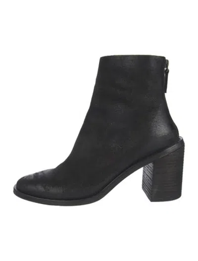 Pre-owned Marni Leather Boots In Black