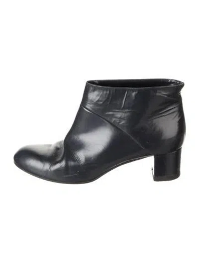 Pre-owned Marni Leather Boots In Blue