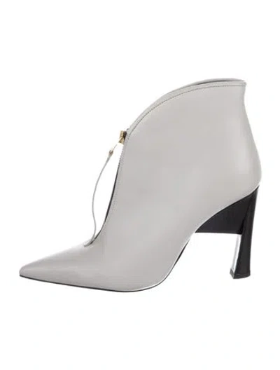Pre-owned Marni Leather Boots In White