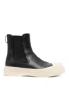 Marni Black Pablo Chelsea Boots In Black