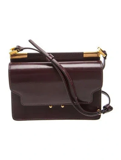 Pre-owned Marni Leather Crossbody Bag In Brown