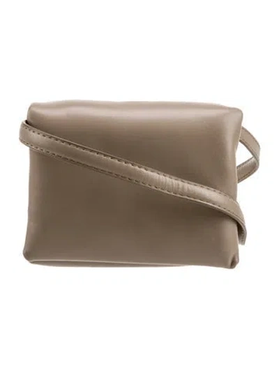 Pre-owned Marni Leather Crossbody Bag In Neutral