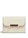 Marni Leather Envelope Flap Wallet In Animal Print
