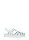 Marni Leather Gladiator Sandals In Light Blue