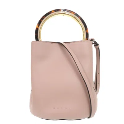 Pre-owned Marni Leather Handbag () In Pink