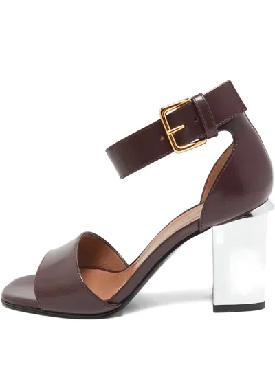 Pre-owned Marni Leather Heeled Sandals