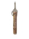 Marni Leather Keyring In Brown