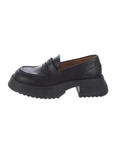 Pre-owned Marni Leather Mules In Multi