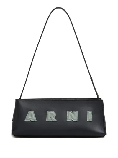 MARNI MARNI LEATHER MUSEO BAGUETTE BAG