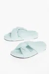 Marni Leather Padded Sliders With Chunky Sole