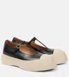 Marni Black Pablo Mary Jane Ballerina Flats In Black