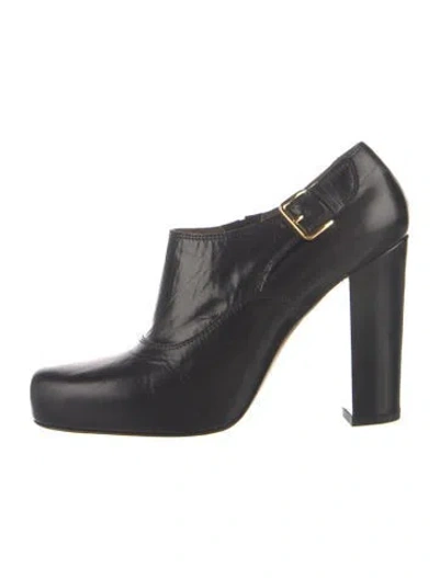 Pre-owned Marni Leather Pumps In Black