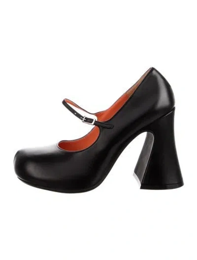 Pre-owned Marni Leather Pumps In Black