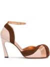 Marni Leather Pumps In Pink