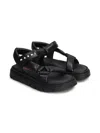 Marni Leather Sandals In Black