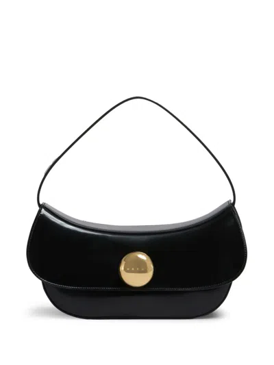 MARNI LEATHER SHOULDER BAG