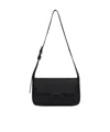 Marni Leather Shoulder Bag In Black