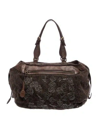 Pre-owned Marni Leather Shoulder Bag In Multi