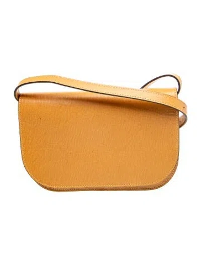 Pre-owned Marni Leather Shoulder Bag In Neutral