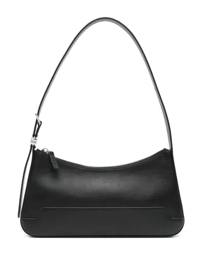 MARNI LEATHER SHOULDER BAG WITH ZIP