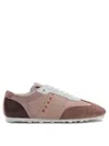 Marni Leather Sneaker In Brown