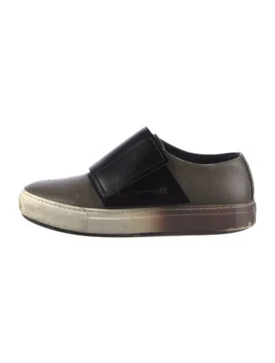 Pre-owned Marni Leather Sneakers