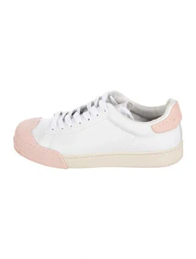 Pre-owned Marni Leather Sneakers In Multi