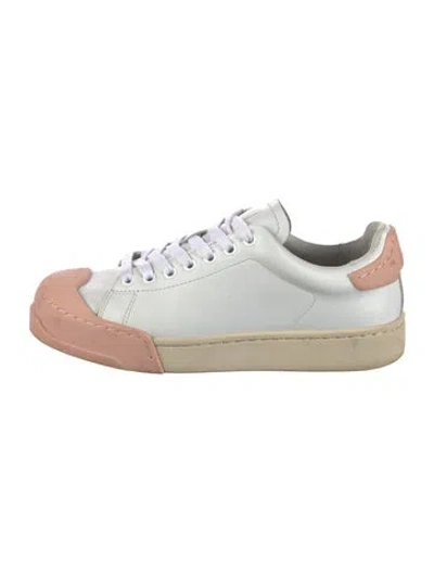 Pre-owned Marni Leather Sneakers In Multi