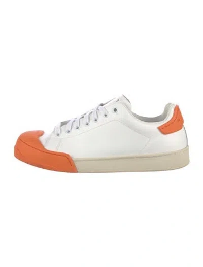 Pre-owned Marni Leather Sneakers In Multi