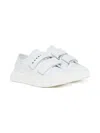 Marni Leather Low Trainers With Strap In White