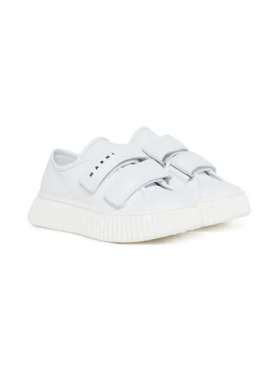 MARNI LEATHER SNEAKERS