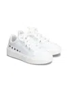 Marni Leather Low Trainers With Logo In White