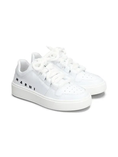 MARNI LEATHER SNEAKERS