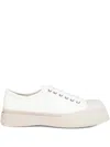Marni Leather Sneakers In White