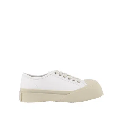 MARNI MARNI LEATHER SNEAKERS WOMEN