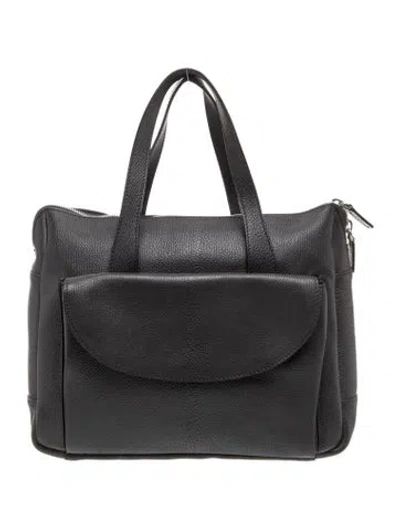 Pre-owned Marni Leather Tote In Black