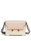 Marni Womens Zo878 Trunkaroo Colour-block Medium Leather Shoulder Bag In Multi